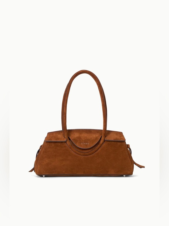 STAUD Handbags - Staud Maude Shoulder Bag in Tabac Suede